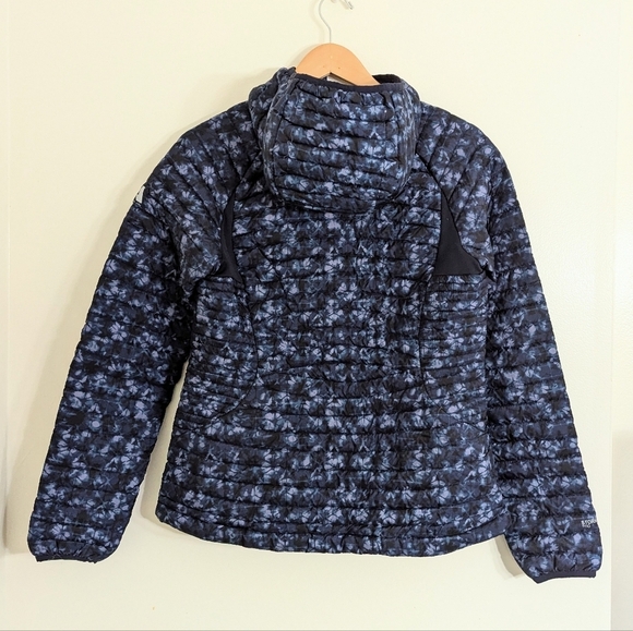 Eddie Bauer Women's Stormdown 800 Pertex  Quantum Hooded Jacket Black/Blue Sz M - Picture 4 of 7